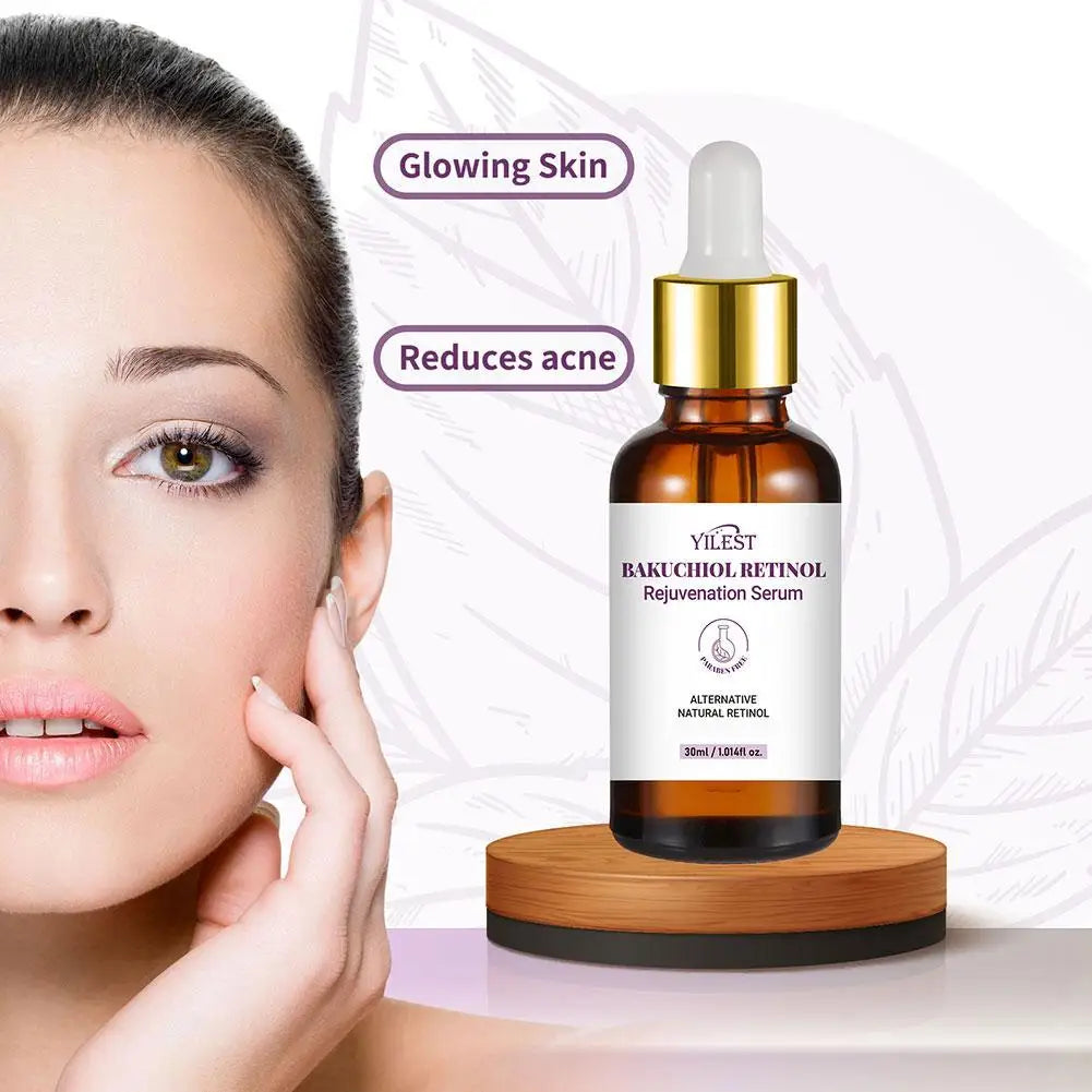 Jaysuing Bakuchiol & Retinol Rejuvenation Face Serum – 30ml Anti-Wrinkle, Firming & Brightening Skin Care Peaceful Pleasures Health and Wellness