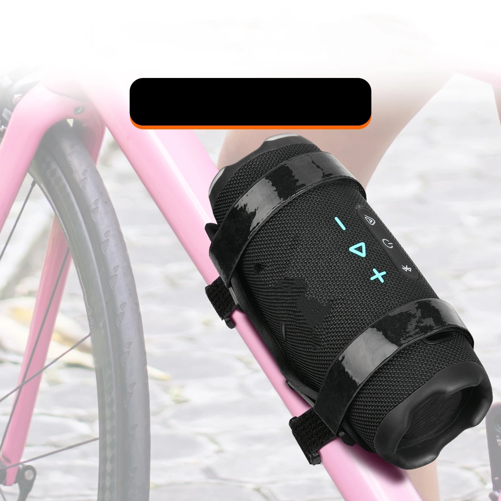 Black Speaker Holder Suitable For JBL Xtreme 3/4 Speaker Strap For Charge5/6 Speaker Bike Strap For Flip7/6 Speaker Holder Peaceful Pleasures Health and Wellness Default Title