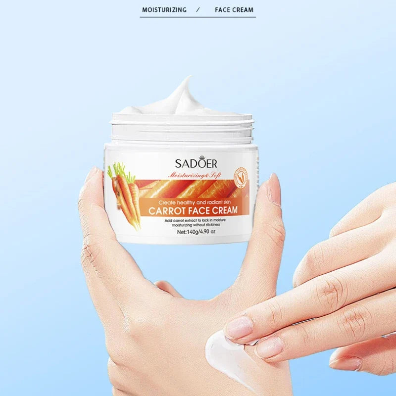 SADOER Carrot Moisturizing Cream with Niacinamide 140g