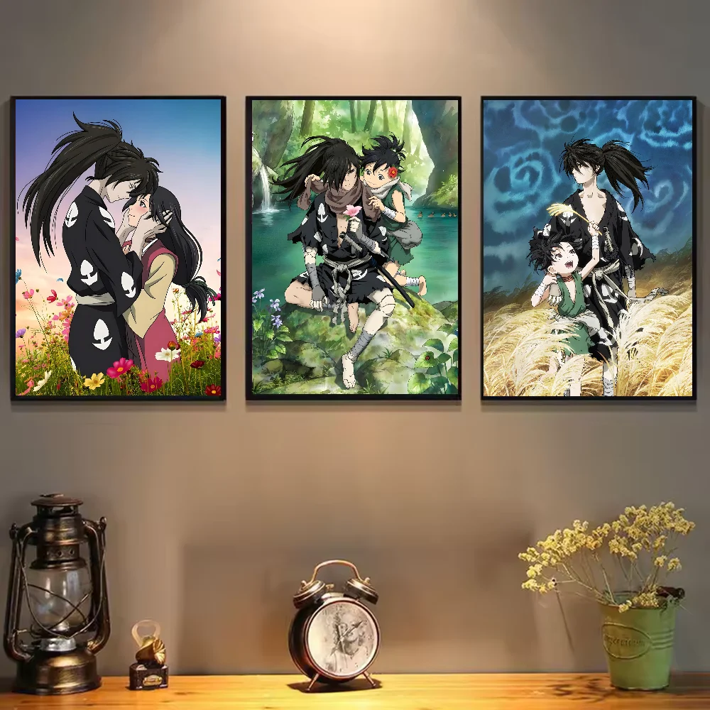 Dororo Anime HD Wall Poster – Waterproof PVC Sticky Decal Anime Wall Poster Peaceful Pleasures Health and Wellness