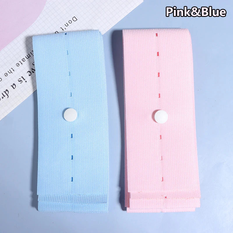 2pcs Heart Rate Monitor Maternity Belt Elastic Pregnancy Belly Band Professional Fetal Heart Monitoring Bandage For Women Peaceful Pleasures Health and Wellness Blue Pink