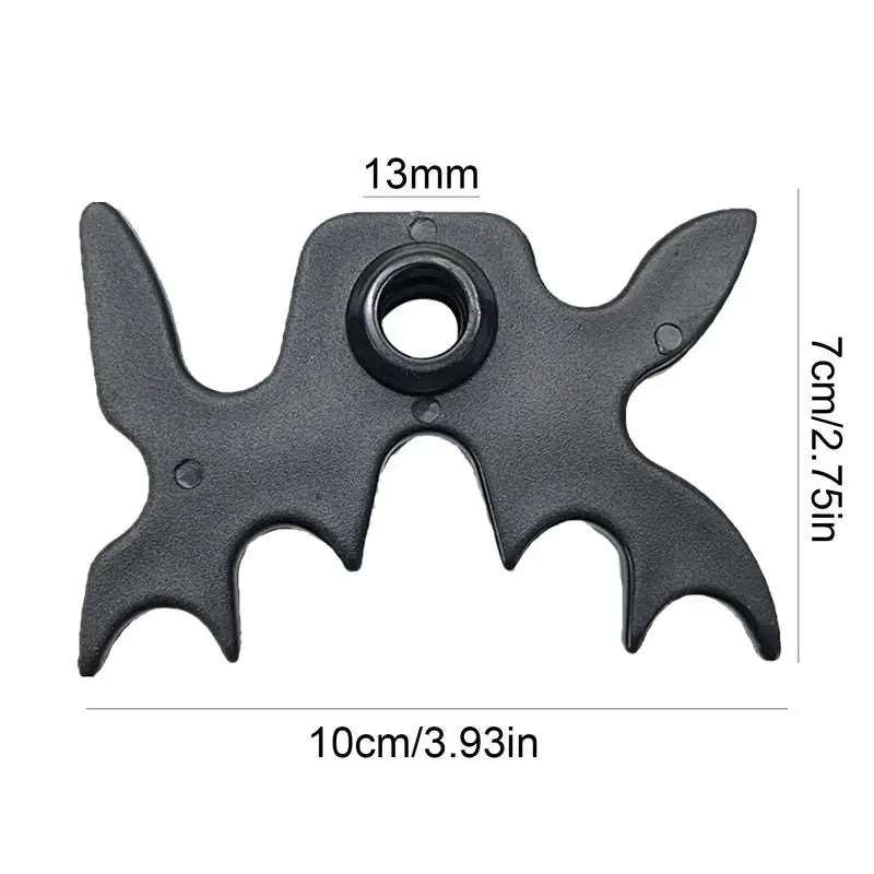 New Pool Cue Black SnookerBilliards Cue Rack Bridge Head Billiards Cross Antlers Rod Holder Accessories Peaceful Pleasures Health and Wellness