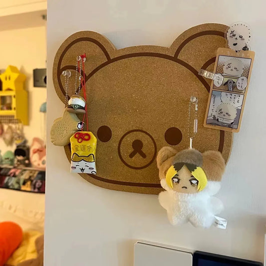 Rilakkuma Bear Felt Wall Panel | Kids' Room Cartoon Décor Felt Wall Panel Oasis Select