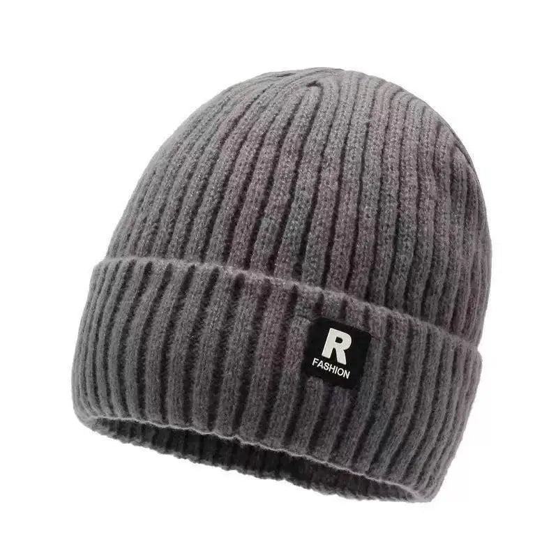 Winter Thick Beanie Hat With Fleece Lined For Men Women Winter Solid Knitted Wool Skull Cap For Outdoor Activities & Daily Use Peaceful Pleasures Health and Wellness Gray One size