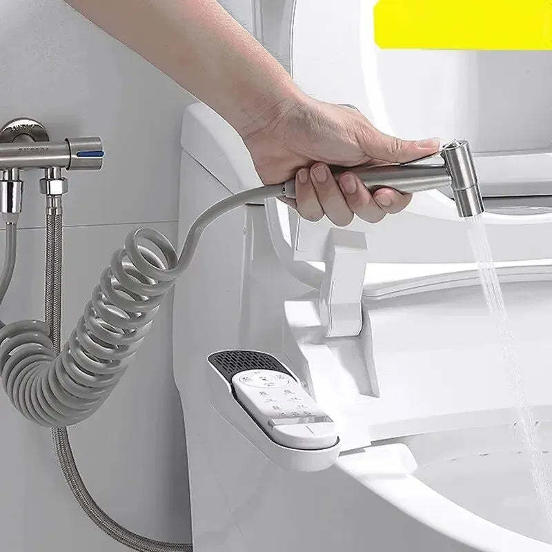 Stainless Steel Handheld Bidet Sprayer Set | Self-Cleaning