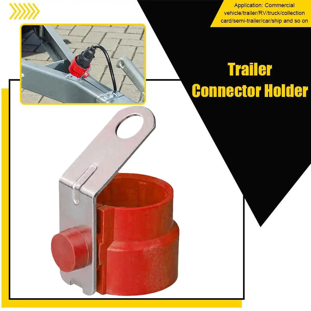 Parking Cover Trailer Plug Holder ABS Accessory Bracket Fixed Trailer Connector For 7 And 13 Pin Trailer Plugs Peaceful Pleasures Health and Wellness