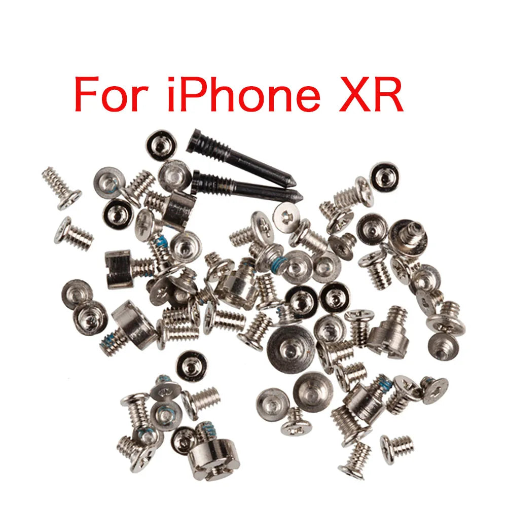 iPhone 7–12 Pro Max Full Screw Replacement Set | 5-Star Screws