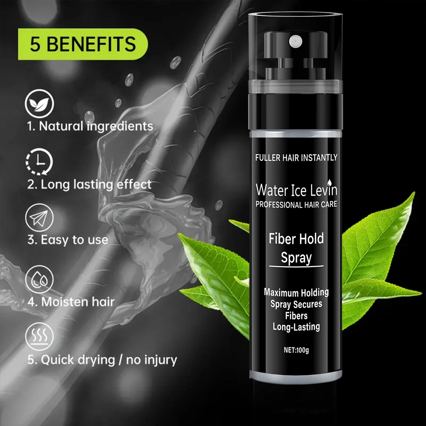 Fiber Spray 100ml – Volume & Texture for All Hair Types