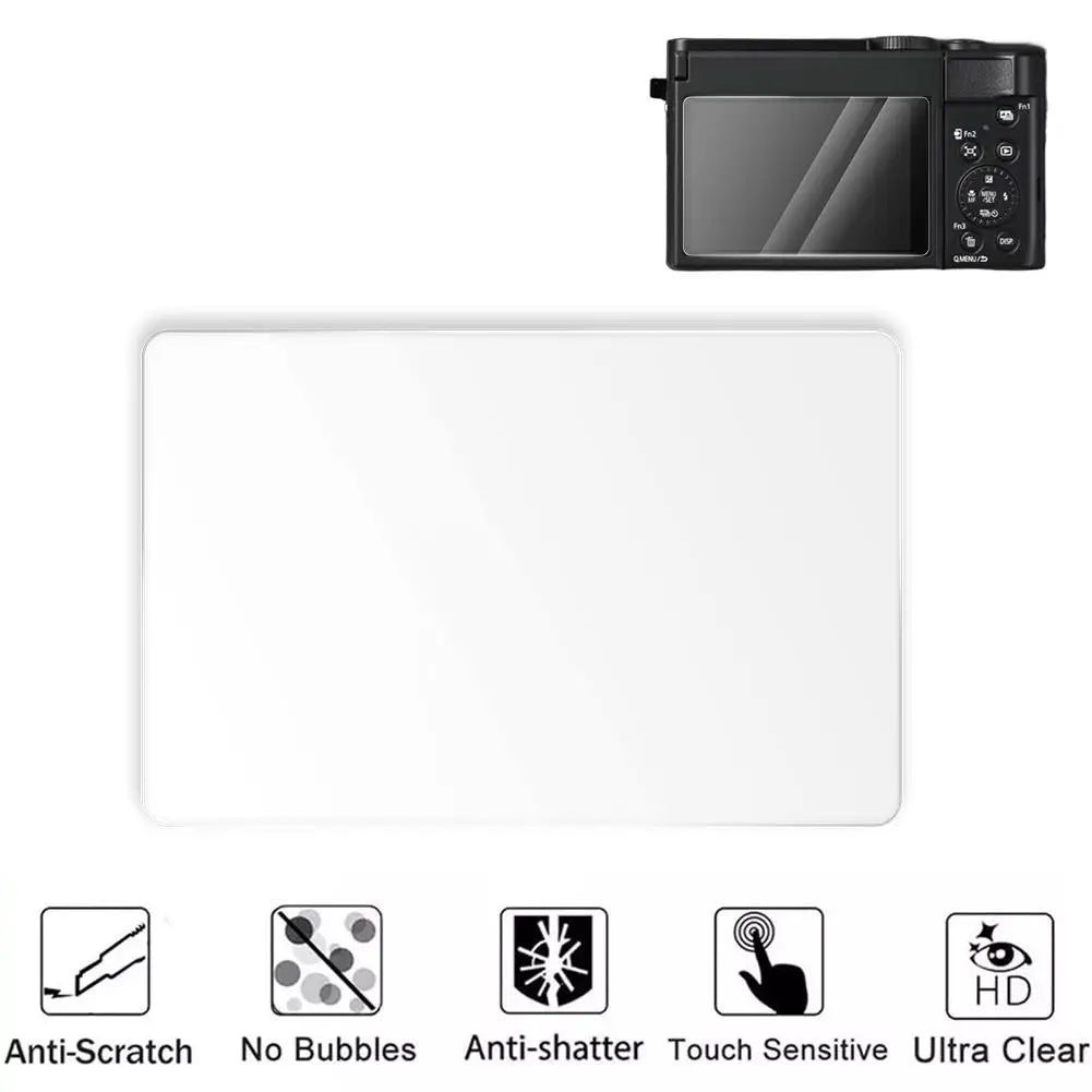 Tempered Glass Screen Protector for Panasonic LUMIX DC-TZ99 / ZS99 Camera Peaceful Pleasures Health and Wellness
