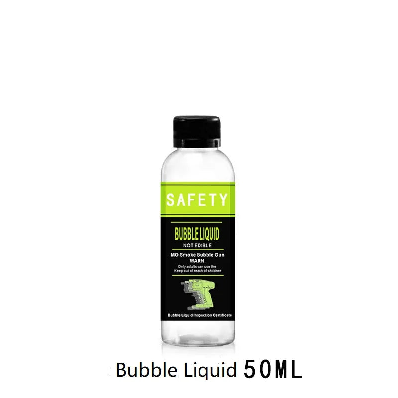 Electric Cocktail Smoking Bubble Gun Includes 5 Flavour Aromas and Edible Bubbles Suitable for Bar Party and Outdoor BBQ Gifts Peaceful Pleasures Health and Wellness