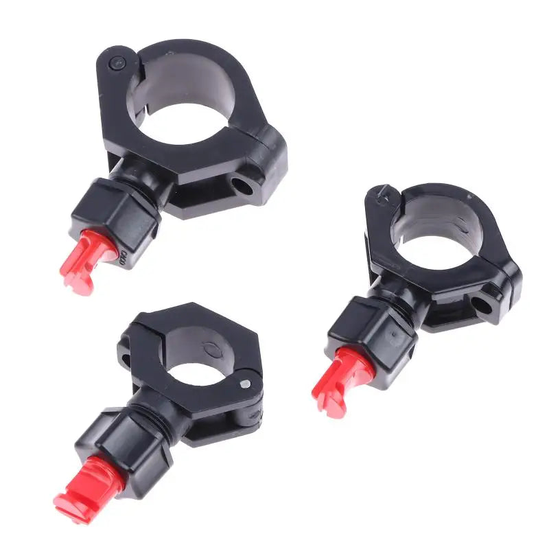 Quick Release Flat Fan Spray Nozzle – Wide Angle Wash Clamp