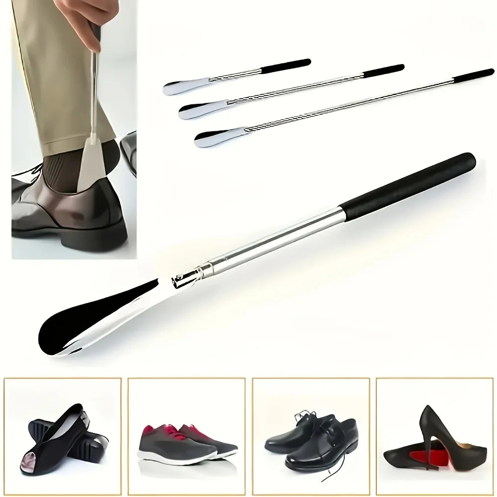 1 Stretchable Shoe Accessory Unisex Easy Grip Puller Compact Portable