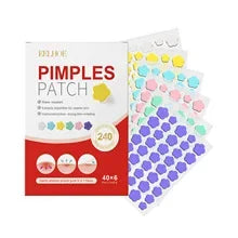 240pc Salicylic Acid Acne Patches – Colorful Pimple Stickers Peaceful Pleasures Health and Wellness 240pcs Flowers