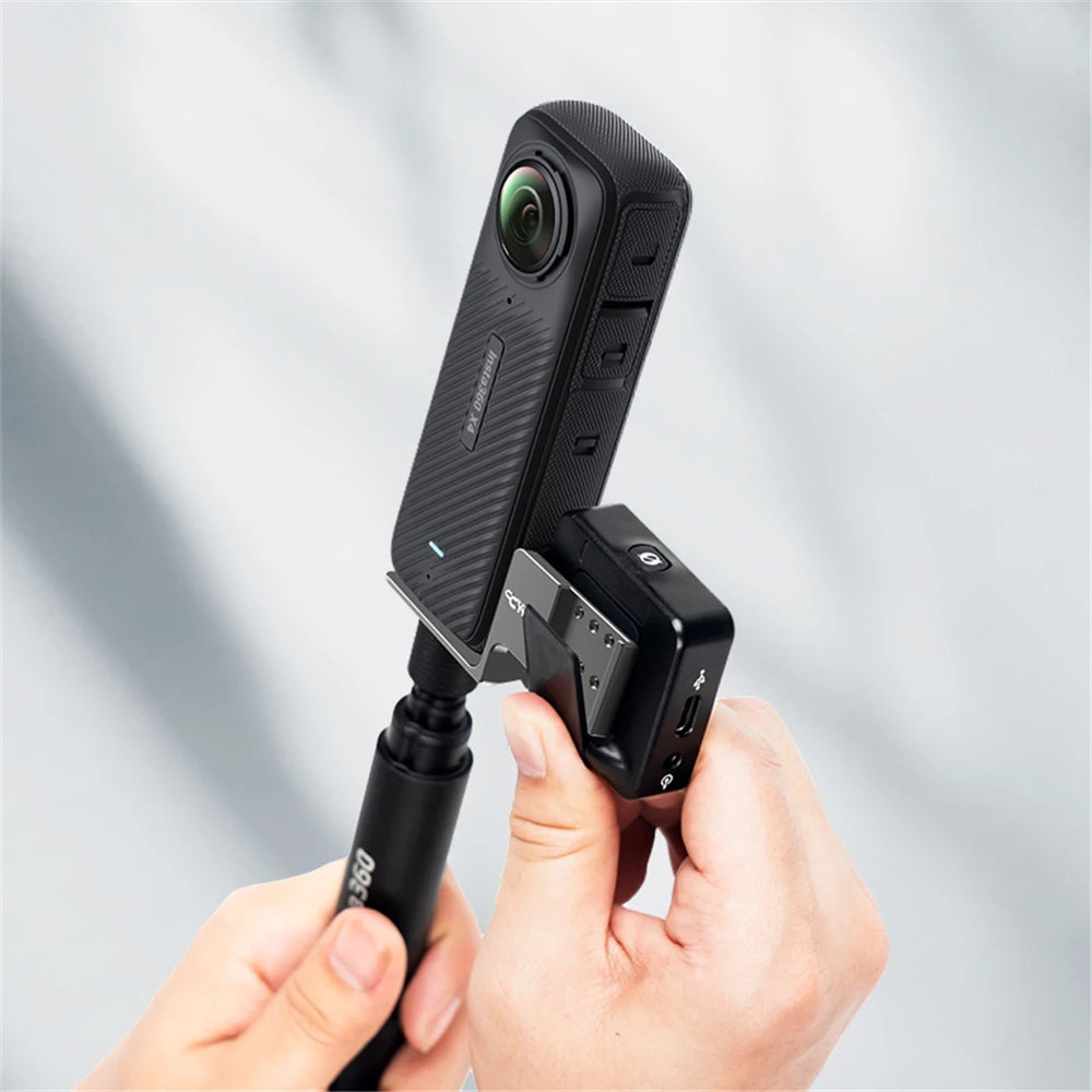 Alternative Cold Boots Adapter and Audio Cable For RODE WIRELESS GO For Insta 360 X3 X4 ONE X2 Sport Camera Accessories Peaceful Pleasures Health and Wellness