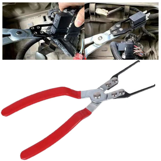 Universal Automotive Relay Disassembly Clamp Fuse Puller Car Remover Pliers Clip Hand Tool Suitable Car Repair Tool Removal Tool Peaceful Pleasures Health and Wellness