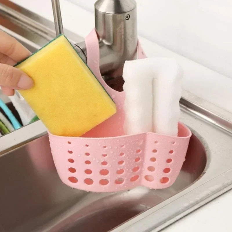 Creative Adjustable Sink Storage Basket Kitchen Rack Faucet Sponge