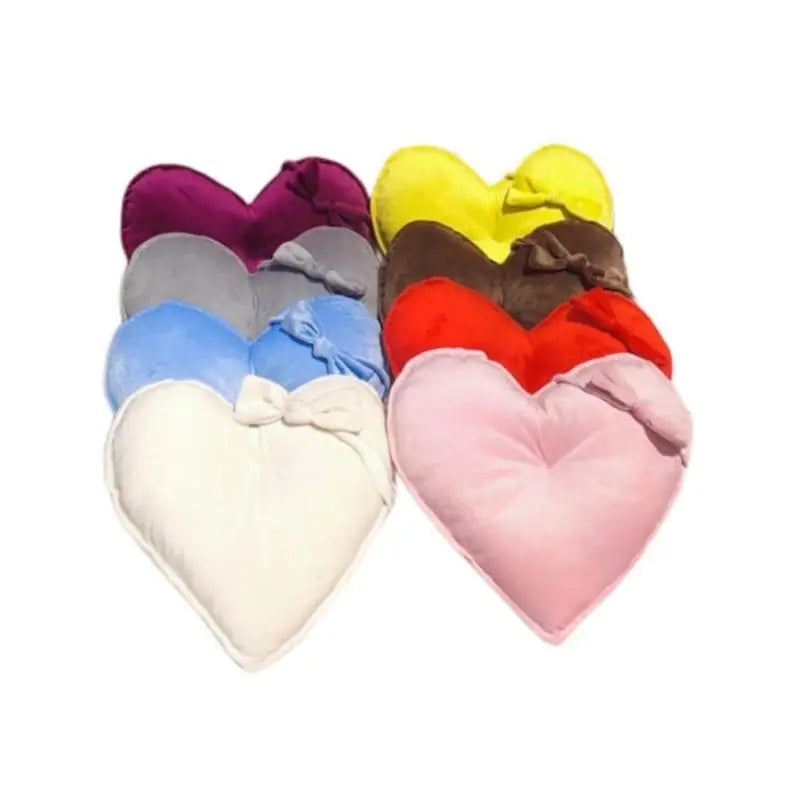 Newborn Baby Photography Props Heart-Shaped Pillow Set 2pc