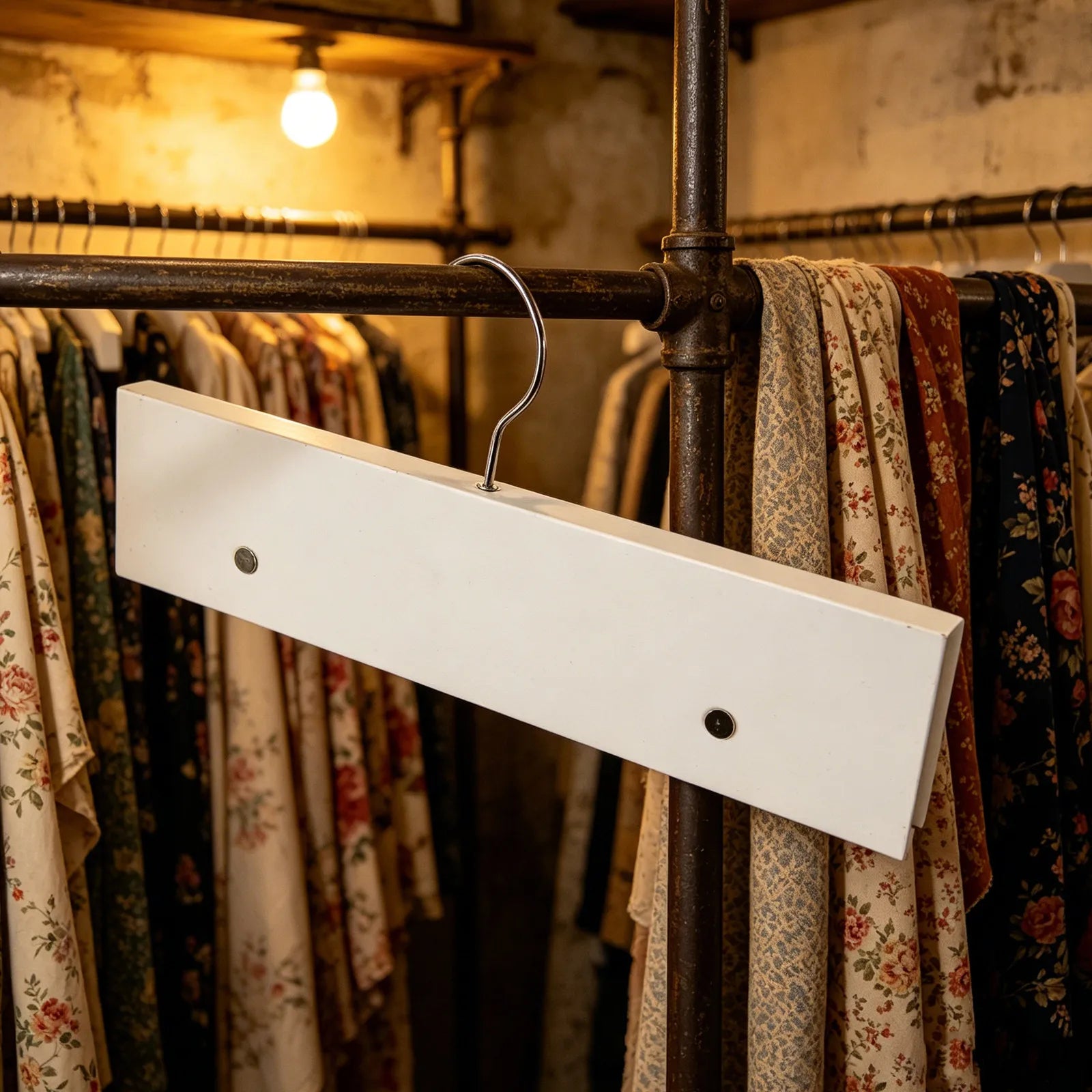 Fabric Sample Hanger Textile Display Hook Smooth Iron Finish for Retail Stores Curtain Quilts Craft Organizer Fabric Sample Peaceful Pleasures Health and Wellness