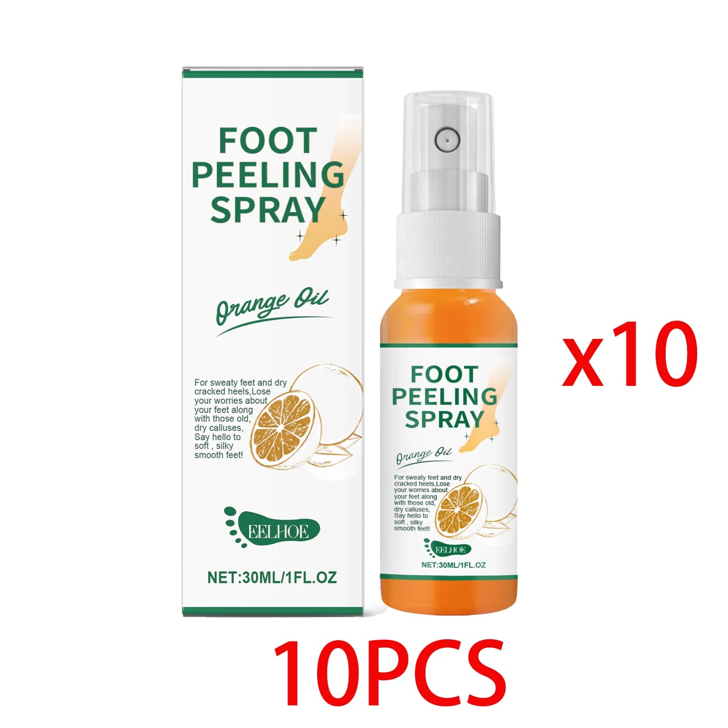 Foot Softening Spray – Exfoliator for Calluses & Rough Skin