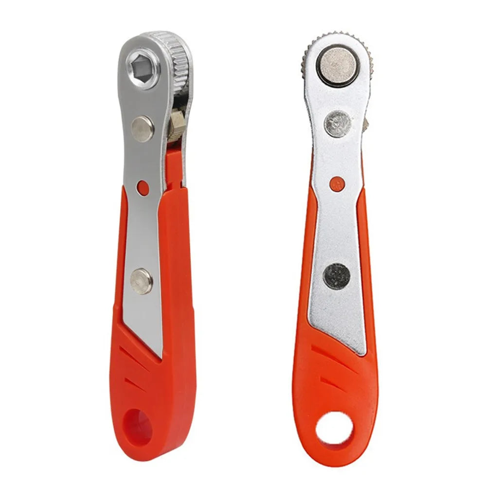 Hexagon Ratchet Spanner Wrench 1 Quick Release Household Repair