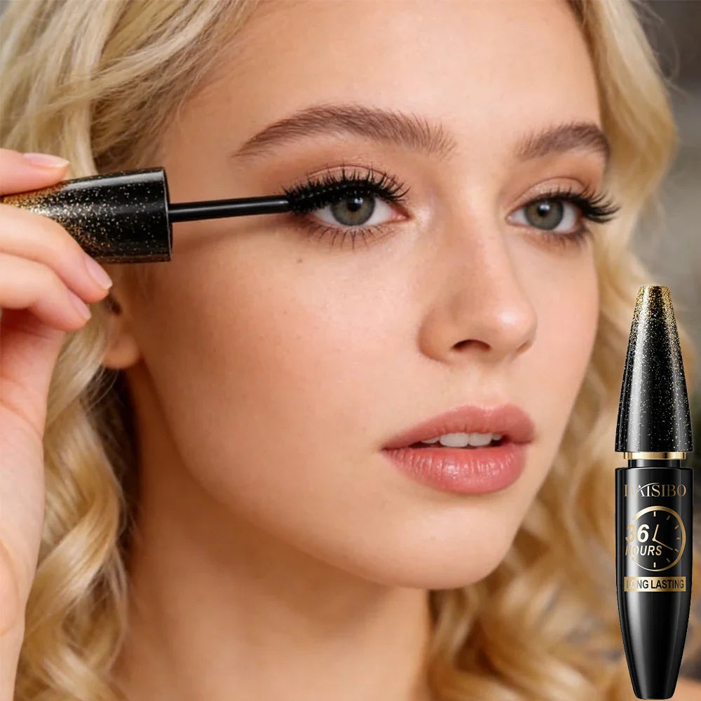 Volumizing Curling Mascara – Long-Lasting Non-Greasy Eye Black
