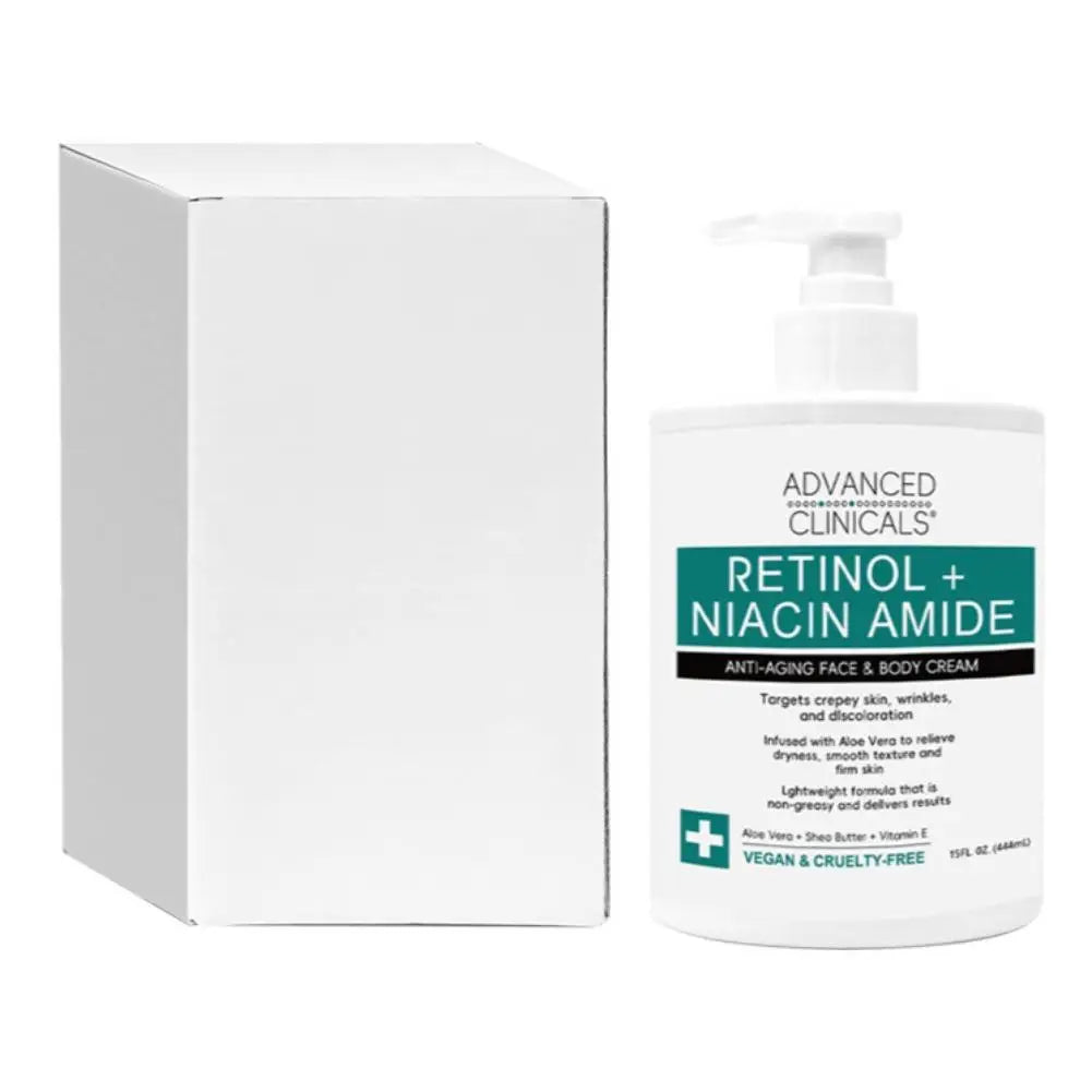 Retinol & Niacinamide Face & Body Moisturizing Cream 444ml