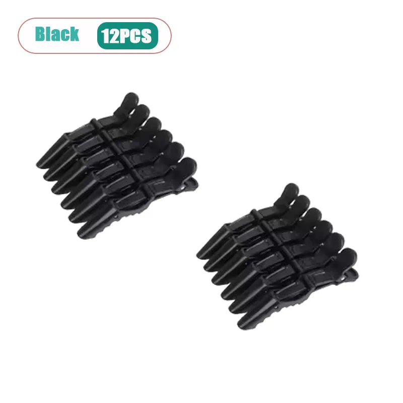 6-Pack Duckbill Hair Clips – No-Trace Salon Sectioning Clips