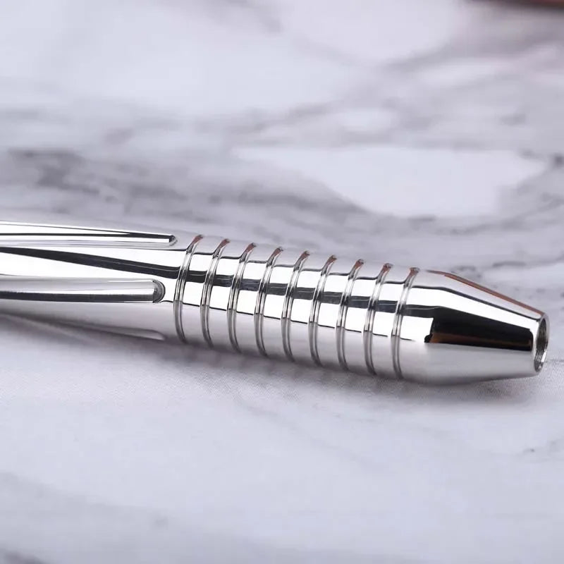2026 New Arrival！Yaqi BULLET Polished Stainless Steel Men Safety Razor Handle Peaceful Pleasures Health and Wellness