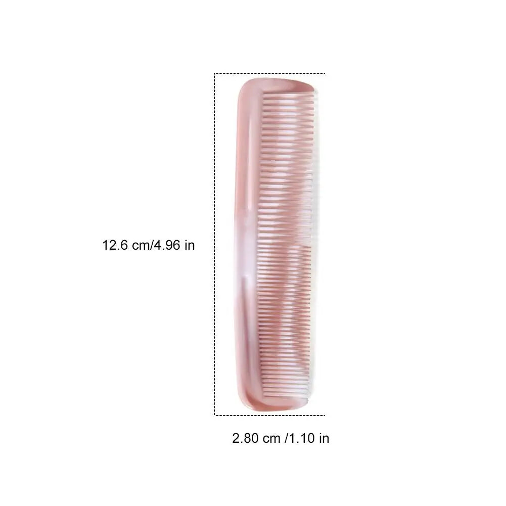 Mini Plastic Comb Small Hair Comb with Thick and Thin Teeth Portable Comb for Hotel Barber Accessories Women Hair Tools Peaceful Pleasures Health and Wellness