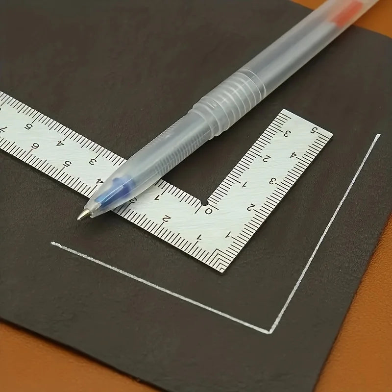 Mini Stainless Steel L-shaped Double-sided Precision Scale