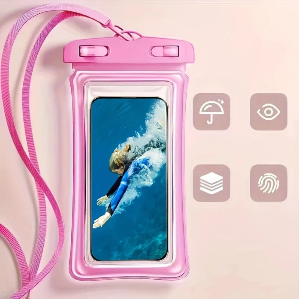 Waterproof Phone Pouch Touchscreen Dry Bag | Swimming