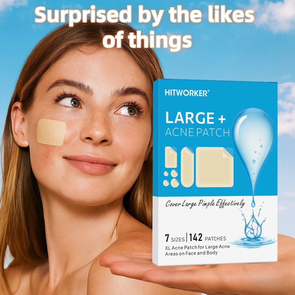 Hydrocolloid Acne Patches – Invisible & Waterproof | All Skin Types