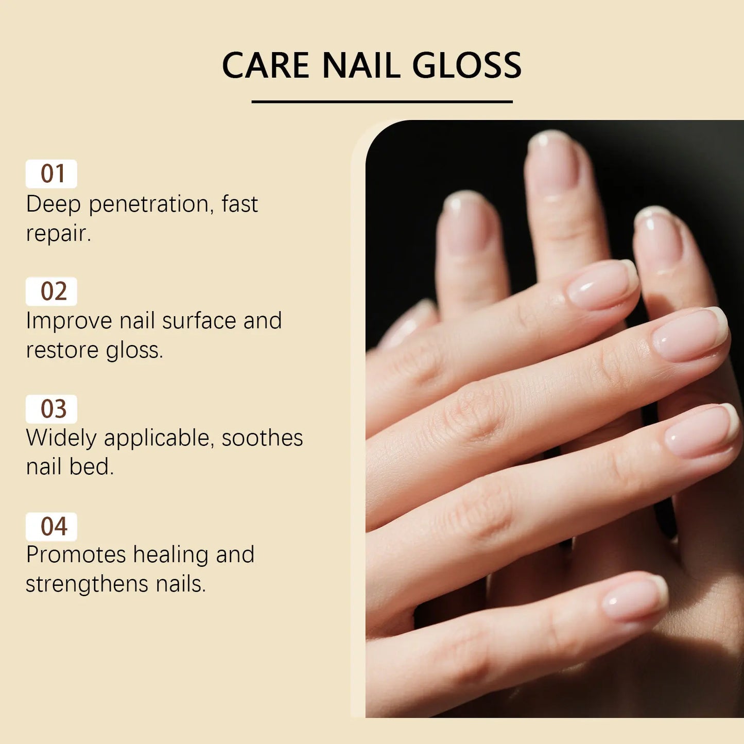 Nail Care Oil Keratin Strengthening Repair Brittle Nail Prevent Breakage Plant Nourish Nails Base Professional Nail Strengthener Peaceful Pleasures Health and Wellness