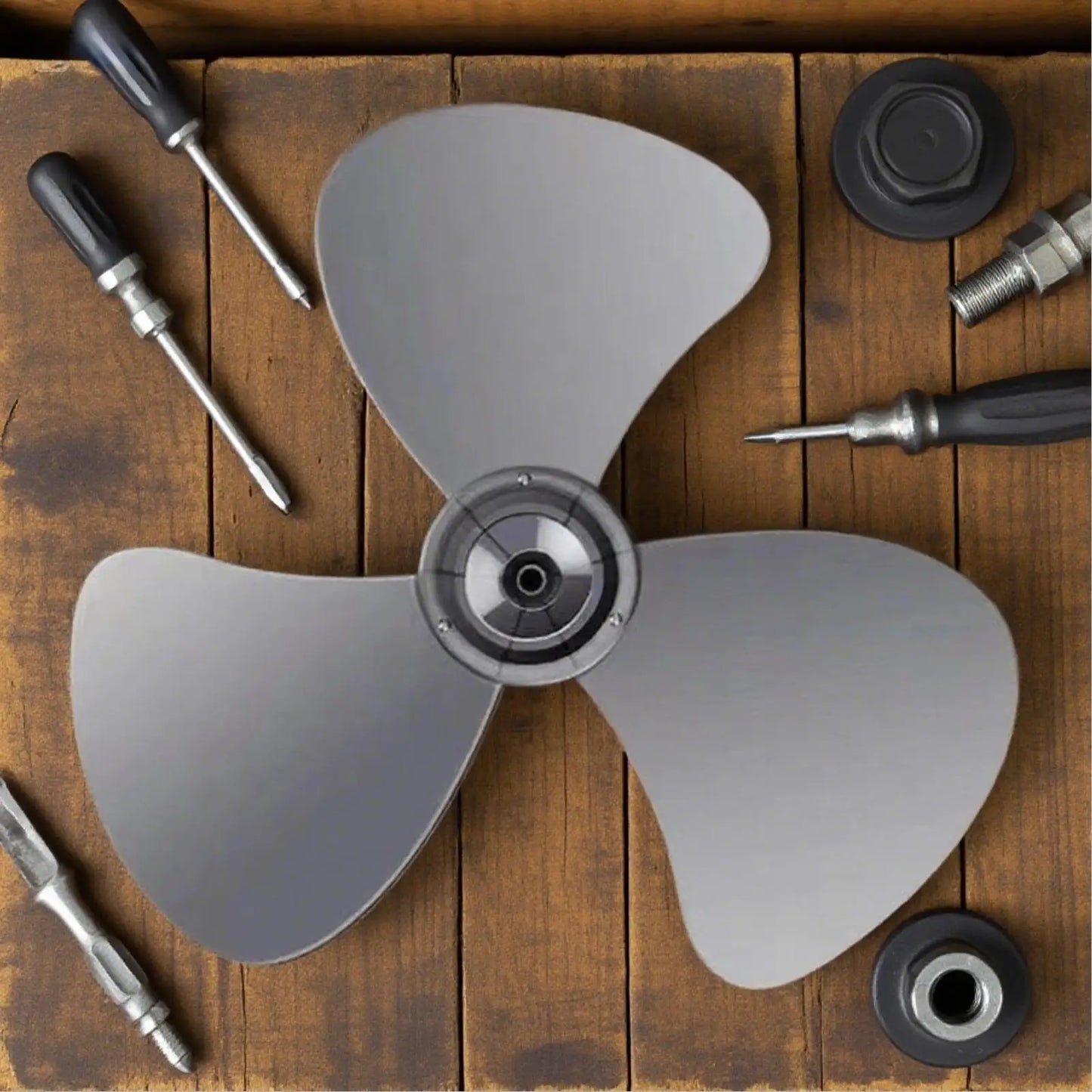 16-Inch 3-Leaf Plastic Replacement Fan Blade for Floor & Pedestal Fans