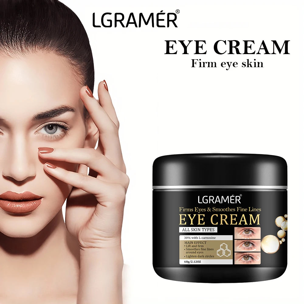 LGRAMER Eye Bag Removal Cream | Collagen, Dark Circles & Firming