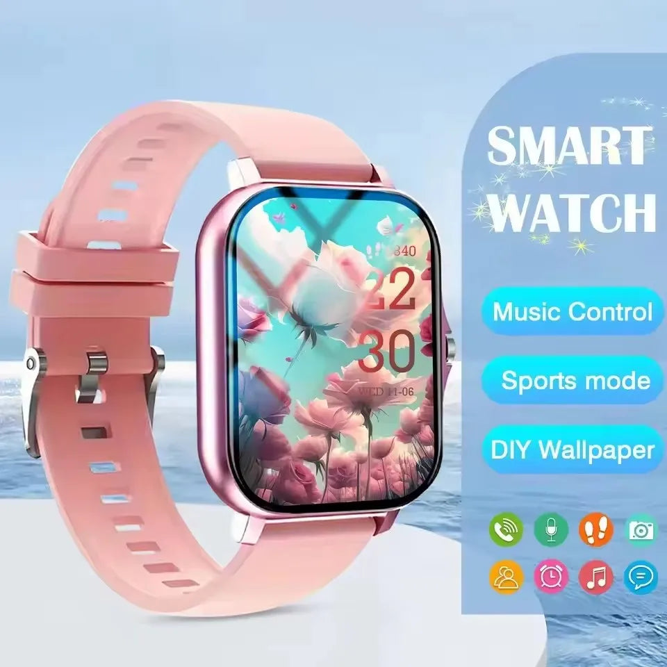 2026 Smart Watch Android IOS Phone 1.83 Inch Color Screen Bluetooth Answer Call Fitness Watches Tracker Smartwatch Women Men New Peaceful Pleasures Health and Wellness 2