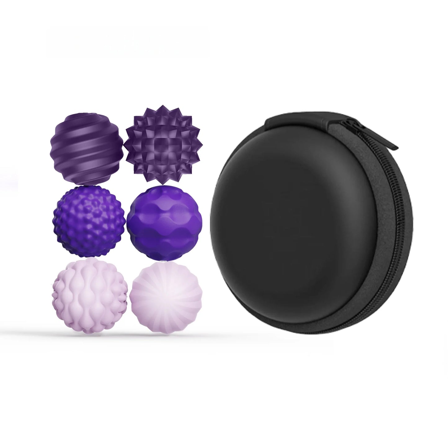Silicone Magnetic Fidget Balls Set – 6 or 12 Pcs Sensory Toy