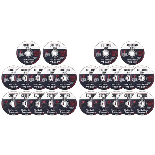 A36T-24Pack Cutting Discs, Cutting Disc 76 Mm, Cutting Disc 76 Mm Wood And Metal, Serrated Disc 76 Mm Peaceful Pleasures Health and Wellness As Shown