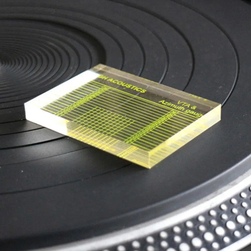 VTA & Azimuth Adjustment Ruler for Vinyl Tonearm & Cartridge