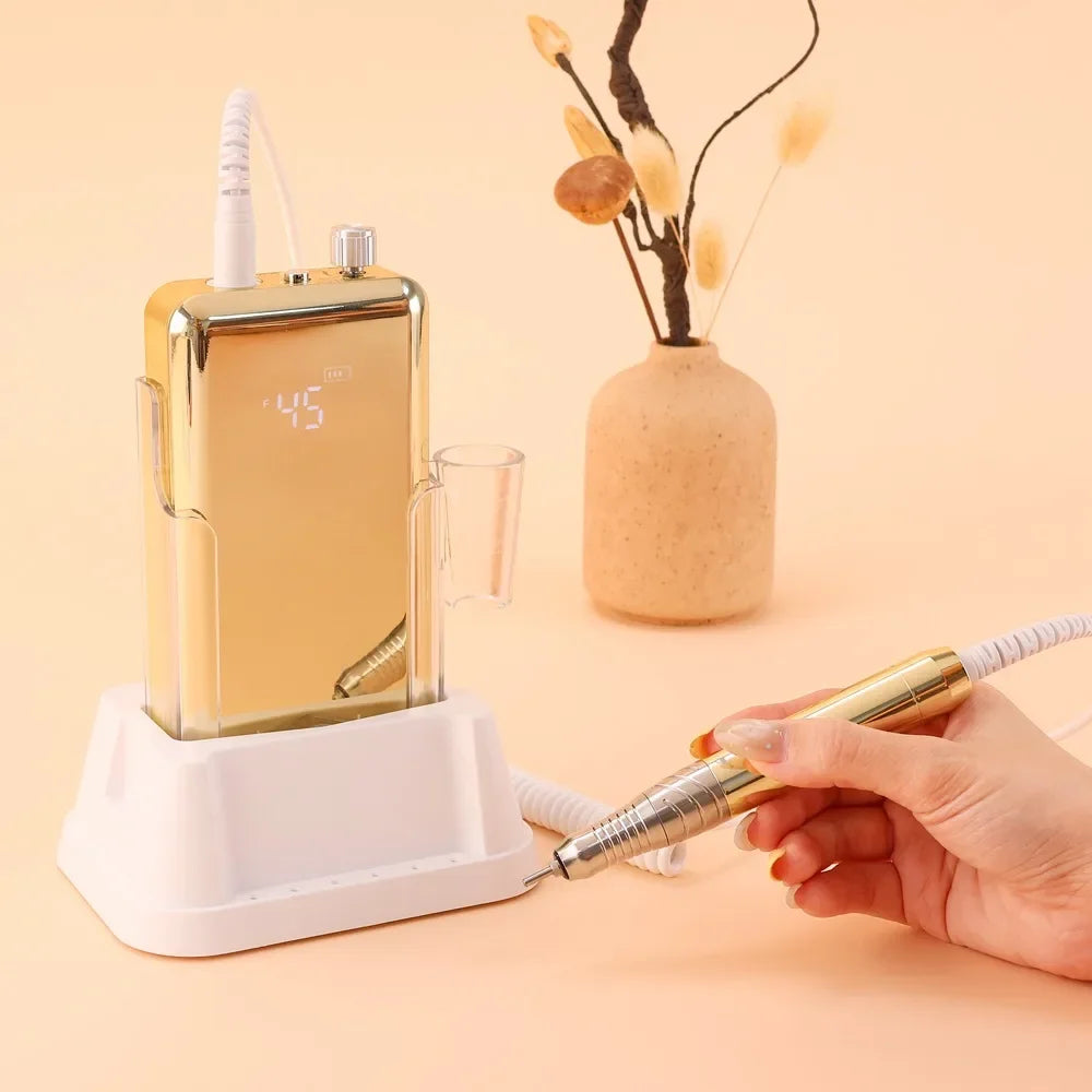 Brushless 45000RPM Rechargeable Electric Nail Drill Machine