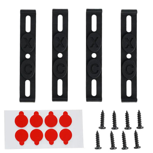 4PCS Weather-Proof Frameless License Plate Frame Frameless License Plate Mount Car Tag Frame For Front And Rear Car Tags Peaceful Pleasures Health and Wellness