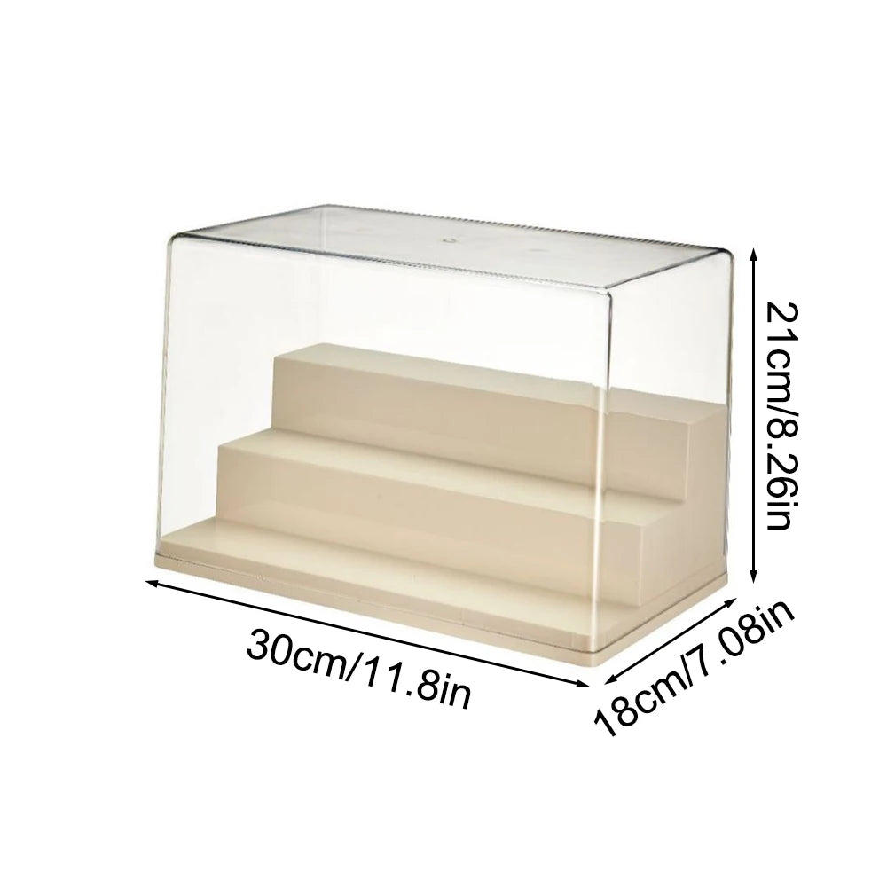 Acrylic transparent dust-proof Le Master's ornament display cabinet, milk oil wind blind box storage box, Bubble Mart organizati Peaceful Pleasures Health and Wellness
