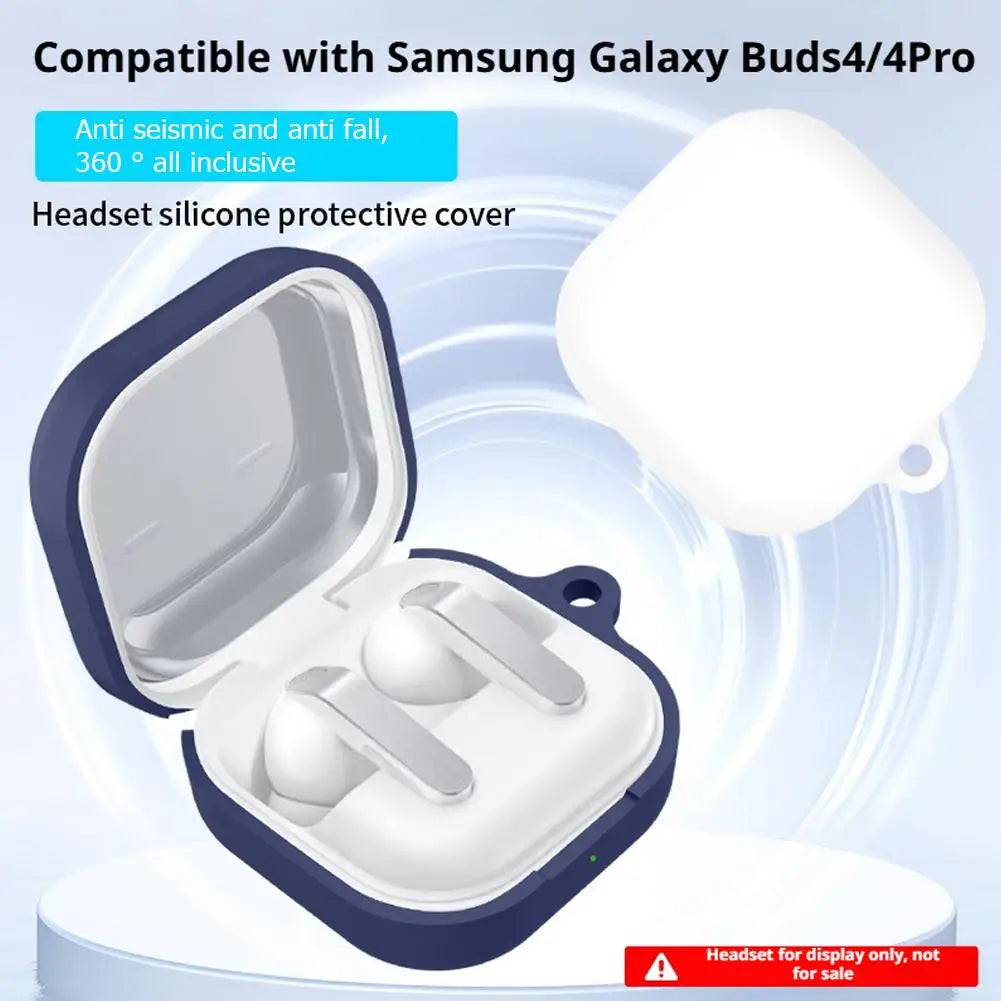 For Samsung Galaxy Buds4 4 Pro Earbuds With Silicone Case, Shock-resistant Charging Case Peaceful Pleasures Health and Wellness