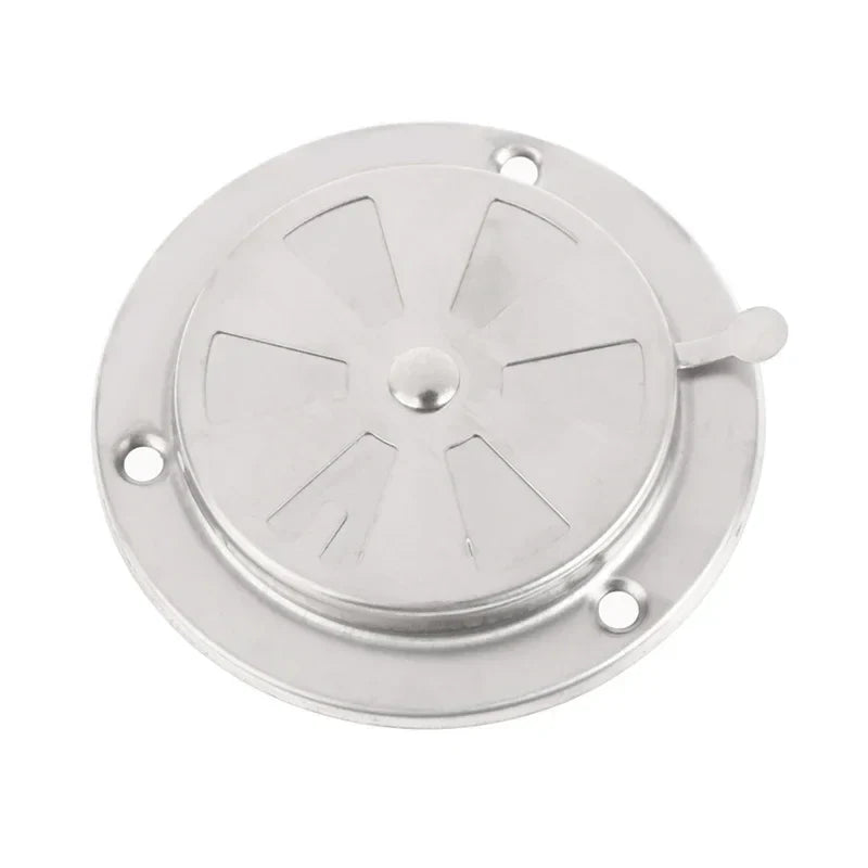 Adjustable Round Air Vent Grille 95/125mm – Stainless Steel