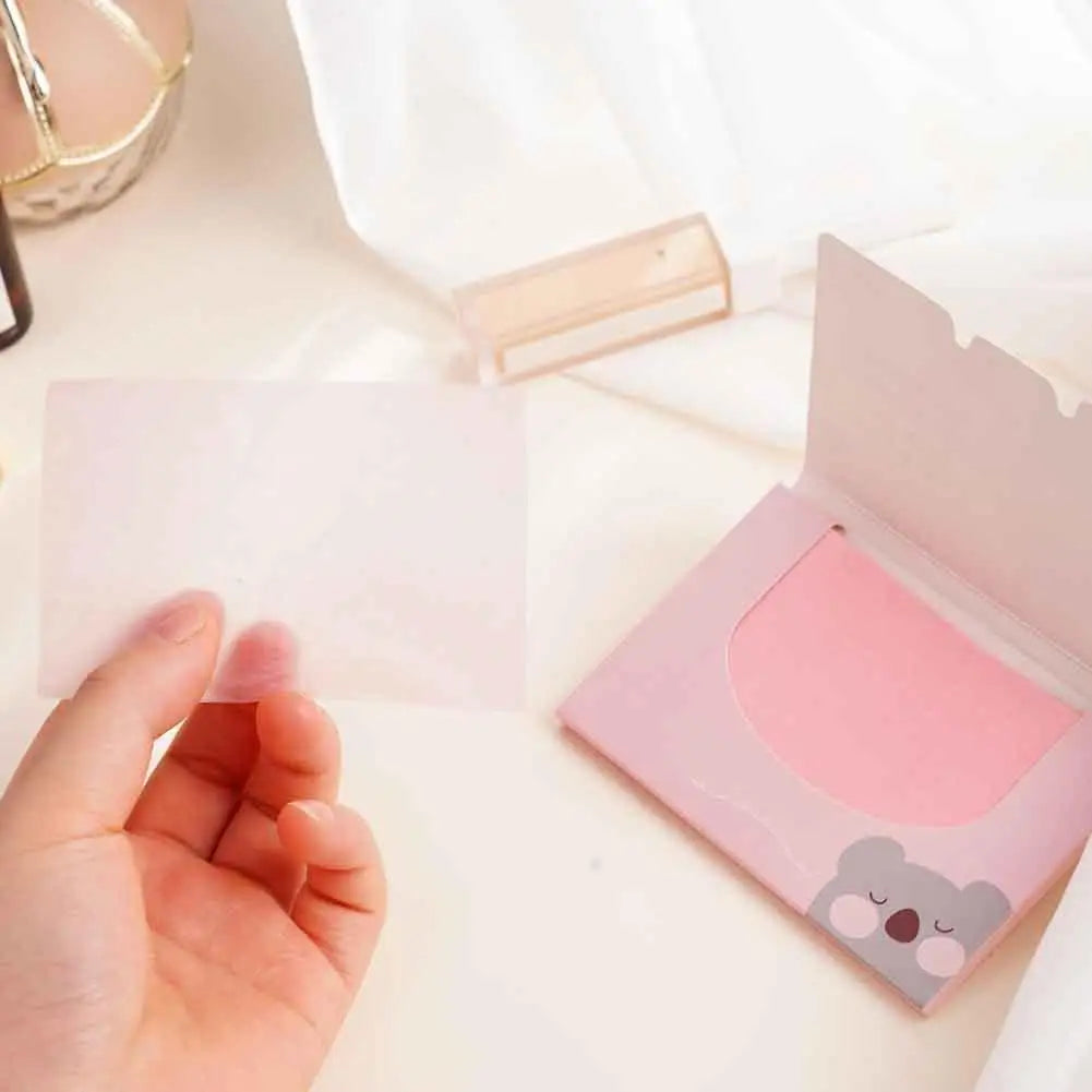 Green Tea Facial Oil Absorbing Sheets 100 Pcs | Blotting Paper