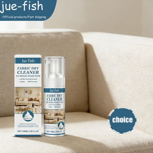 Jue Fish 100ml Fabric Sofa Cleaner | Upholstery Stain Remover Upholstery Cleaner Peaceful Pleasures Health and Wellness