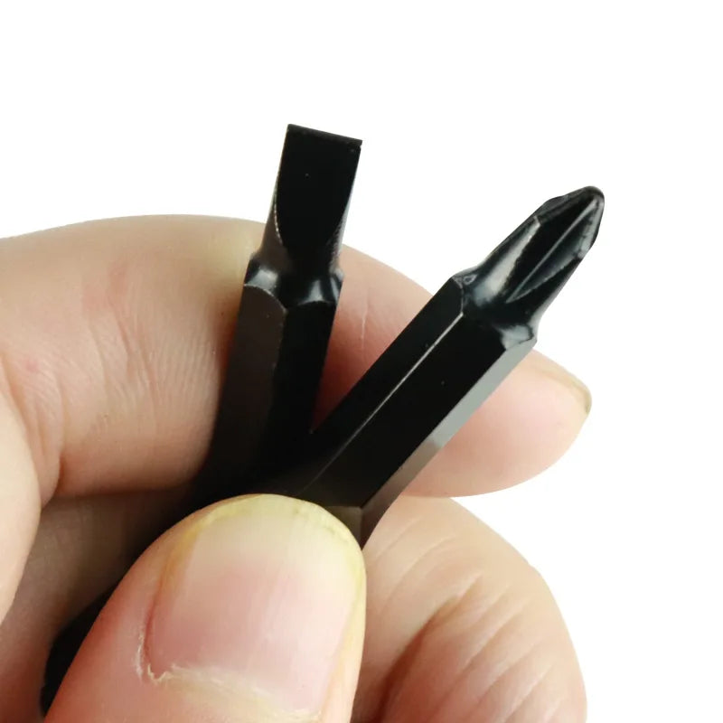 Portable EDC Multifunctional Screwdriver Set Pocket Hand Tool EDC Multifunction Phillips Screwdrivers Repair Install Keyring Peaceful Pleasures Health and Wellness
