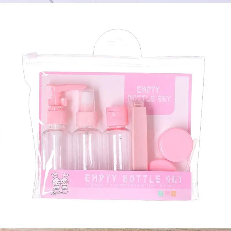 Travel Size Skincare Set – Leakproof Refillable Toiletry Bottles