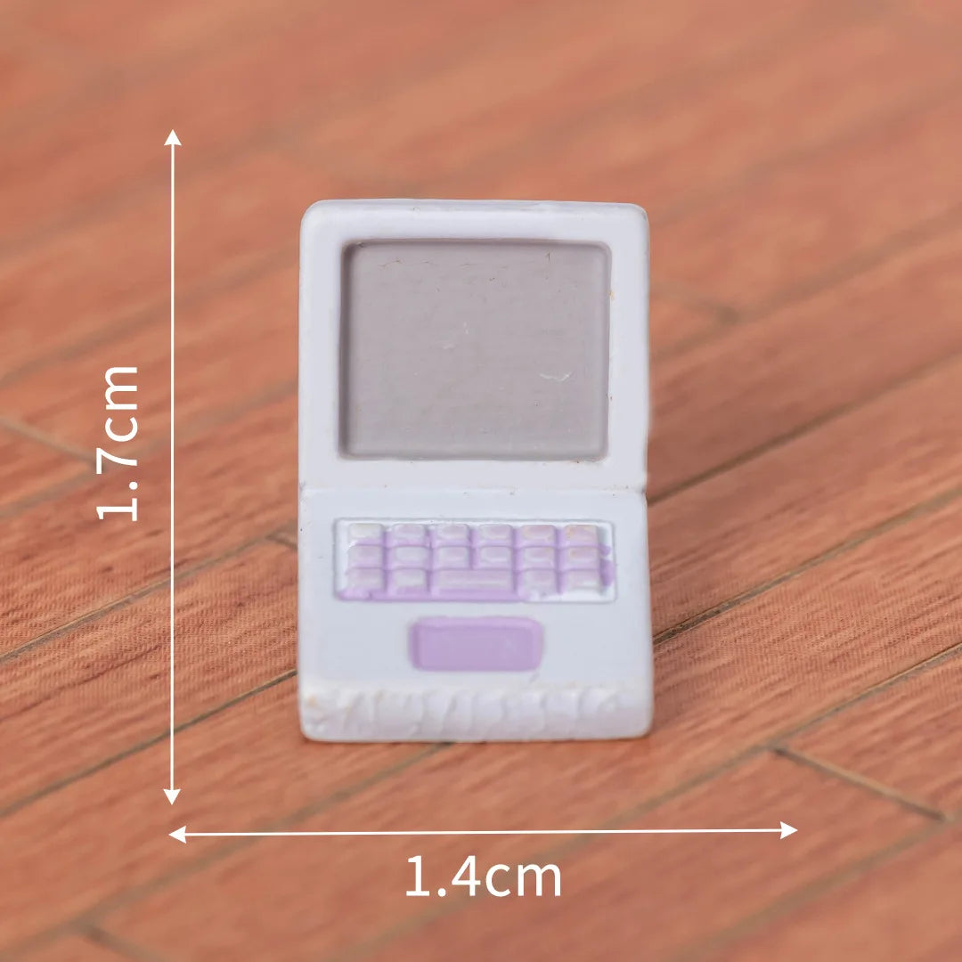 1PCS Dollhouse Miniature Furniture Mini Furnishing Bed Sofa Chair Scene Model Micro Landscape Fairy Garden Ornament Kids Gifts Peaceful Pleasures Health and Wellness 10