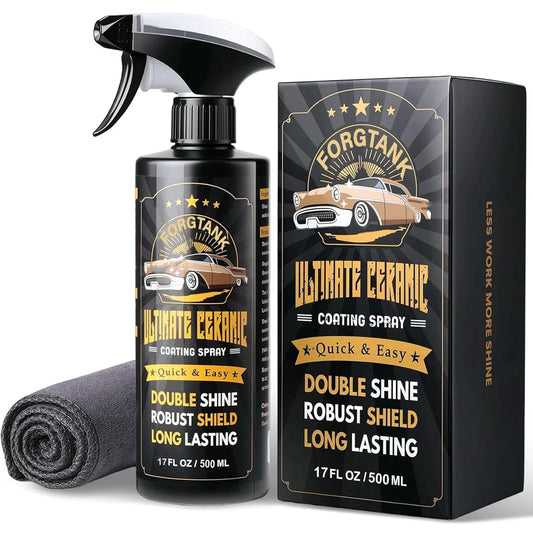 Ceramic Coating for Car Polish Unmatched Shine Car Wax Coating Spray Quick Detailer Spray Wax Lasts 50+ Washes Car Paint Sealant Peaceful Pleasures Health and Wellness